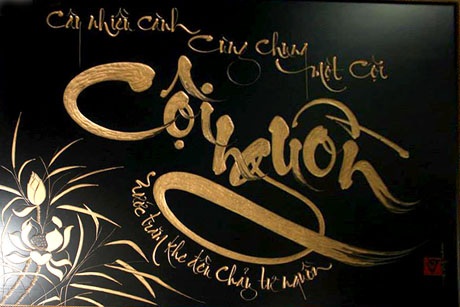 Ông đồ các tỉnh cùng nhau “kết nối yêu thương” - 5 Hồng Nhung