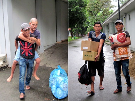 Hai cha con Tôn Thanh Tú – Tôn Thanh Tâm ra viện chiều 12/8