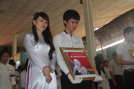 Tuổi trẻ TP. HCM vĩnh biệt Đại tướng - 4 Lễ tưởng niệm Đại tướng Võ Nguyên Giáp