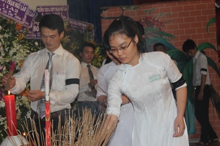 Tuổi trẻ TP. HCM vĩnh biệt Đại tướng - 7 Lễ tưởng niệm Đại tướng Võ Nguyên Giáp
