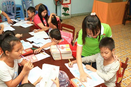 Từ năm 2012 lớp học duy trì tại chùa Giác Quang (quận Bình Thạnh)