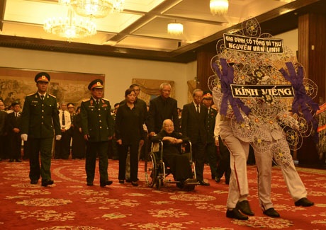 Gia đình cố Thủ tướng Nguyễn Văn Linh (Ảnh: Hồng Nhung)