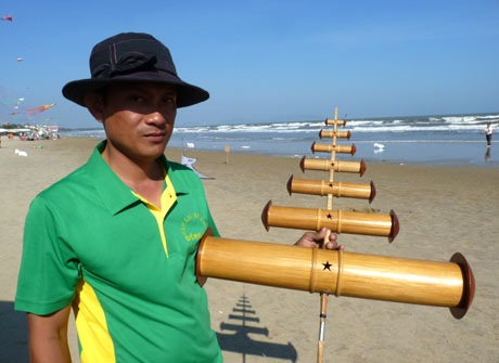 Diều đơn thả 1 dây (có khung và không khung) mang bản sắc riêng của các đội