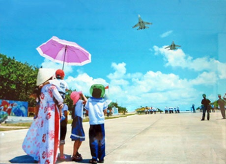 Trường Sa hôm nay (ảnh: Vũ Ngọc Hoàng)