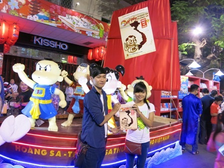 Đường sách 2014: Truyện tranh tham gia bảo vệ chủ quyền biển đảo