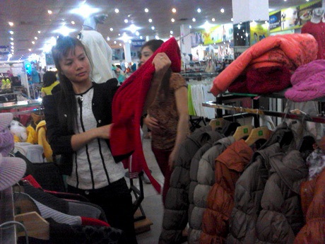 Áo ấm, áo khoác trở nên đắt khách