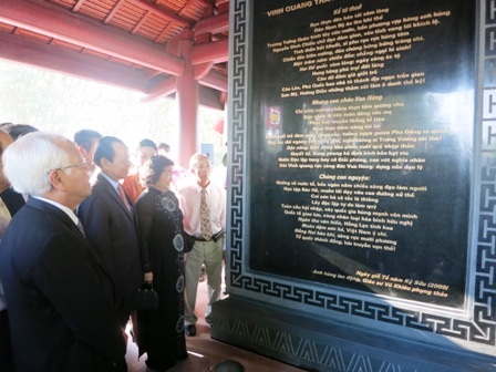 Lãnh đạo TP.HCM làm lễ khánh thành văn bia