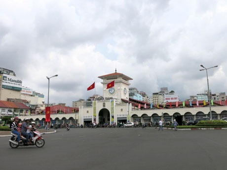 Chợ Bến Thành đầu thế kỷ 20 (Ảnh: Panoramio)