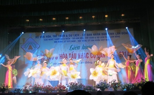 500 nghệ sĩ tham gia liên hoan độc tấu, hòa tấu nhạc cụ dân tộc toàn quốc