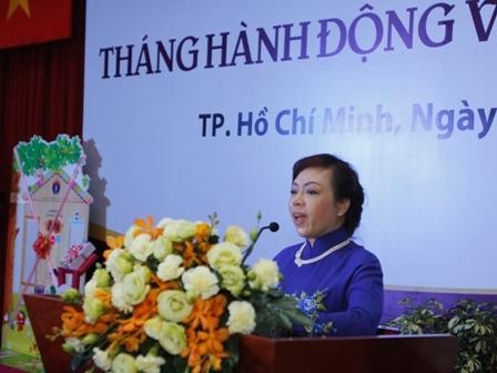 TPHCM phát động “Tháng hành động vì sức khỏe trẻ em”
