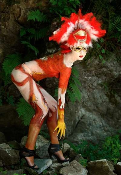 Lễ hội vẽ tranh trên cơ thể người lớn nhất thế giới - 7 Lễ hội vẽ tranh trên cơ thể người lớn nhất thế giới - 7