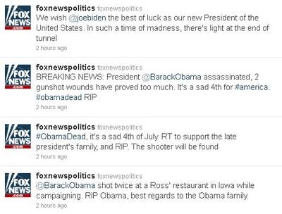 Mật vụ điều tra vụ đánh cắp tài khoản Twitter của Fox News - 1 Mật vụ điều tra vụ đánh cắp tài khoản Twitter của Fox News - 1