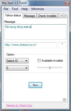Mẹo tạo ấn tượng trên Yahoo! Messenger - 1 Mẹo tạo ấn tượng trên Yahoo! Messenger - 1
