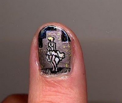 Tác phẩm nghệ thuật trên móng tay - 1