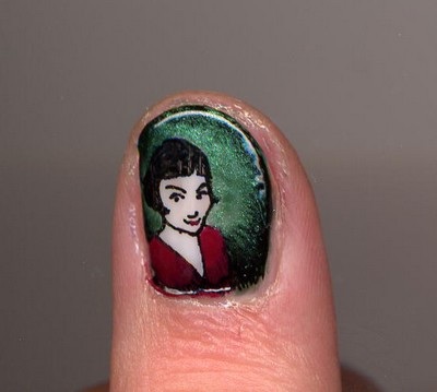 Tác phẩm nghệ thuật trên móng tay - 4