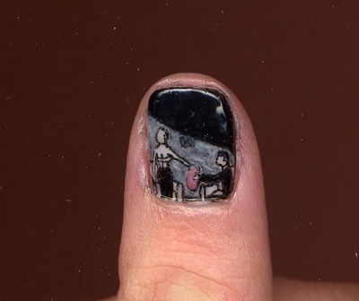 Tác phẩm nghệ thuật trên móng tay - 7