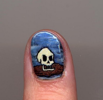 Tác phẩm nghệ thuật trên móng tay - 8