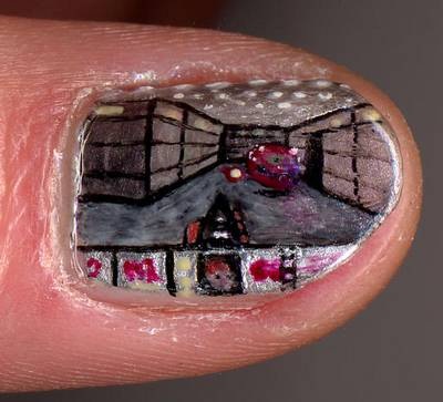 Tác phẩm nghệ thuật trên móng tay - 10