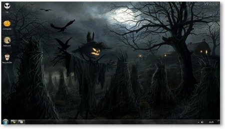 “Hoá trang” cho desktop đón Halloween - 16 “Hoá trang” cho desktop đón Halloween - 16