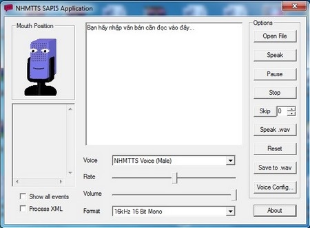 Thú vị với phần mềm đọc nội dung văn bản bằng tiếng Việt - 2 Thú vị với phần mềm đọc nội dung văn bản bằng tiếng Việt - 2