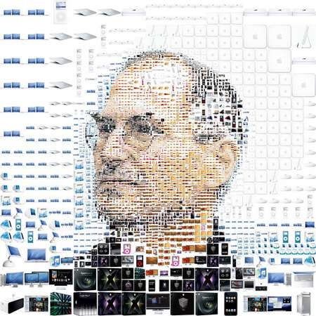 "Tuyệt tác" của fan dành tặng cho Steve Jobs - 6