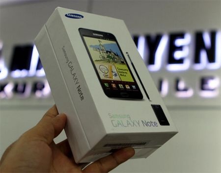 Galaxy Note chính hãng có giá gần 18,5 triệu đồng - 1 Galaxy Note chính hãng có giá gần 18,5 triệu đồng - 1