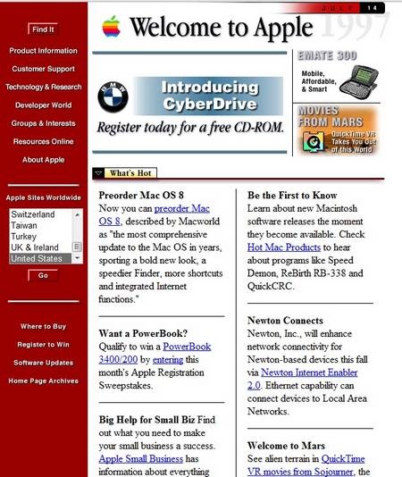 “Bộ mặt” các website hàng đầu vào buổi “sơ khai” - 9 “Bộ mặt” các website hàng đầu vào buổi “sơ khai” - 9