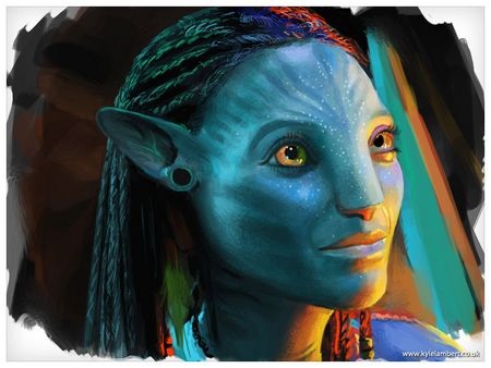 Vẽ chân dung người nổi tiếng cực đẹp bằng iPad - 10 Vẽ chân dung người nổi tiếng cực đẹp bằng iPad - 10