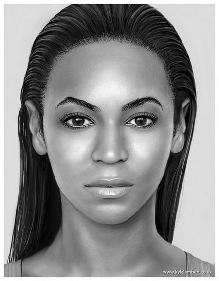 Vẽ chân dung người nổi tiếng cực đẹp bằng iPad - 2 Vẽ chân dung người nổi tiếng cực đẹp bằng iPad - 2