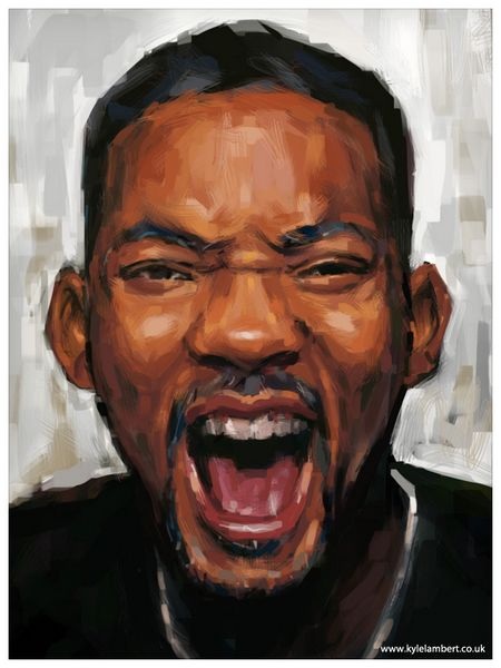 Vẽ chân dung người nổi tiếng cực đẹp bằng iPad - 8 Vẽ chân dung người nổi tiếng cực đẹp bằng iPad - 8