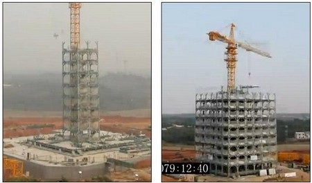 Xây dựng tòa nhà cao 30 tầng trong… 15 ngày - 2