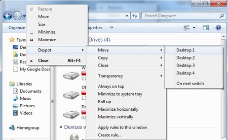“Nhân bản” màn hình desktop để mở rộng không gian làm việc