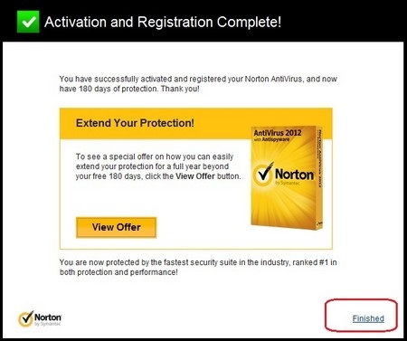 6 tháng miễn phí phần mềm danh tiếng Norton Antivirus 2012