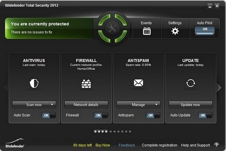 Gấp 3 thời gian dùng Bitdefender Total Security 2012 miễn phí