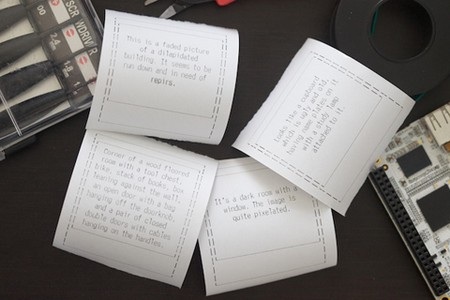 Độc đáo chiếc máy ảnh… biết mô tả sự vật