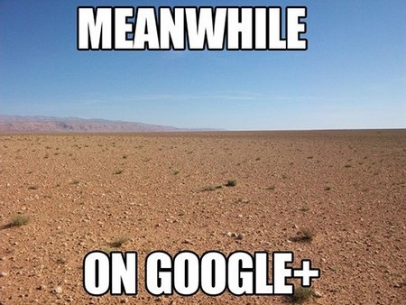 Mạng xã hội Google+ đang trở thành “thị trấn ma”