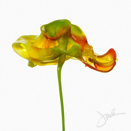 Tuyệt đẹp bộ ảnh nghệ thuật từ chất lỏng