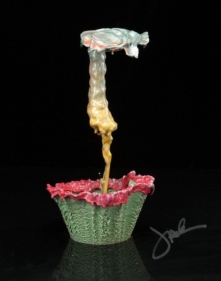 Tuyệt đẹp bộ ảnh nghệ thuật từ chất lỏng