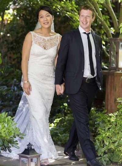 Những bí mật thú vị về đám cưới của “ông chủ” Facebook