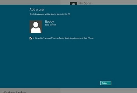 Windows 8 thêm tính năng quản lý trẻ em 