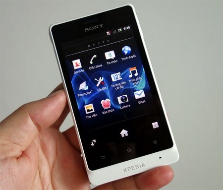 Giao diện Android 2.3 Gingerbread trên máy