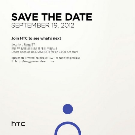 Thư mời tham dự sự kiện của HTC, diễn ra đúng 1 tuần sau sự kiện của Apple