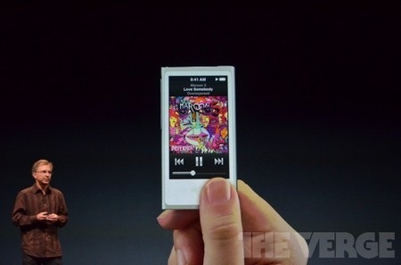 iPod thế hệ mới mỏng hơn, "sức mạnh" ngang ngửa iPhone 5 - 1 iPod Nano thế hệ 6