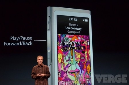 iPod thế hệ mới mỏng hơn, "sức mạnh" ngang ngửa iPhone 5 - 2 Các phím điều khiển nằm trên thân máy
