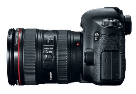 Canon ra mắt máy ảnh EOS 6D kết nối Wifi, GPS - 3 Nhìn từ cạnh trái