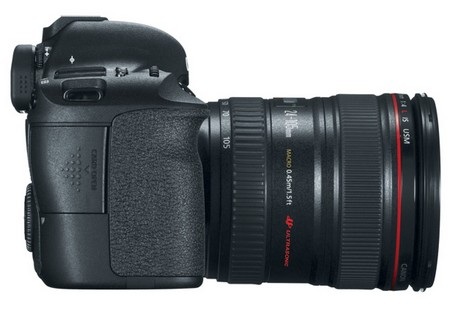 Canon ra mắt máy ảnh EOS 6D kết nối Wifi, GPS - 5 Nhìn từ cạnh phải