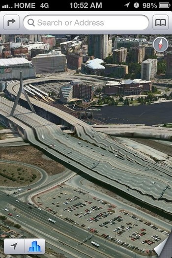 Đường phố ở thành phố Boston (bang Massachusets, Mỹ) có vẻ như quá khó để có thể đi lại được