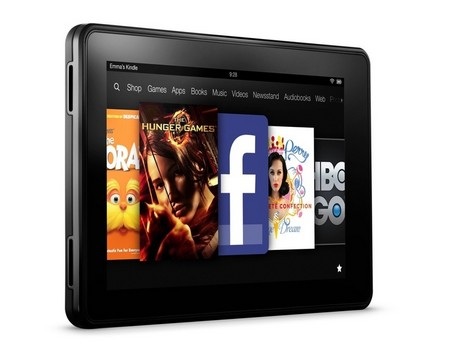Kindle Fire thế hệ mới vẫn có màn hình 7-inch và kiểu thiết kế như phiên bản cũ