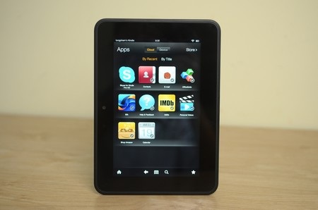 Giao diện khó ứng dụng trên Kindle Fire HD 7