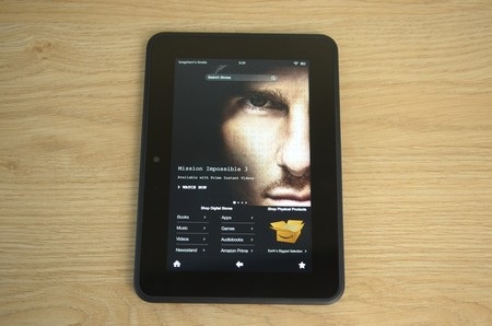 Ứng dụng video trên Kindle Fire HD 7